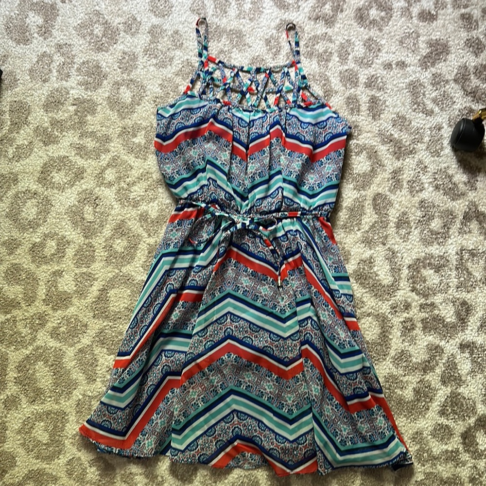Multi-color junior’s dress for sale!